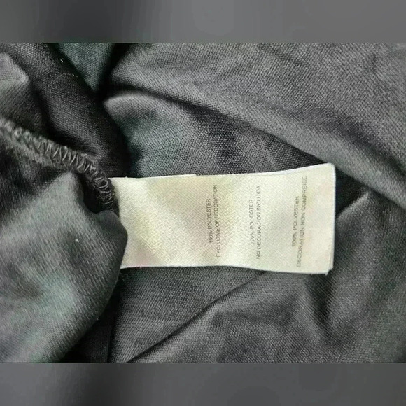 The Edit by Seventeen Junior's Size 7 Black Bell Sleeve with Lace Up Front Dress - Picture 4 of 11